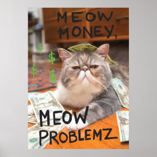 Meow Money, Meow Problemz Poster
