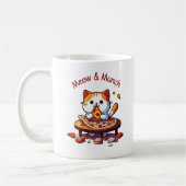 Meow & Munch Pizza Cat Mug (Gauche)