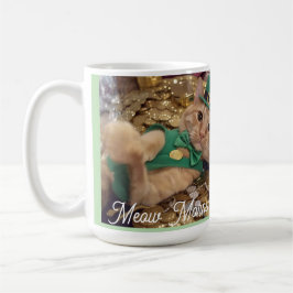 Meow Ochtend , foto,tekst, achtertekst, Kat Foto Koffiemok