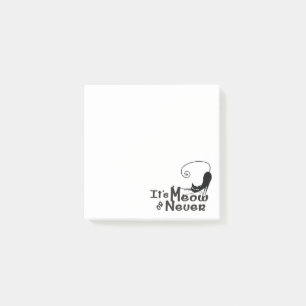 MEOW of Nooit Cat 3" x 3" Post-it® notes