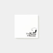MEOW ou Never Cat 3" x 3" Post-it® Notes (Devant)