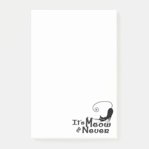 MEOW ou Never Cat Post-it® Notes