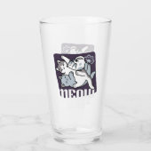 Meow Pounce Snuggle – Schattigee slapende katten Glas (Achterkant)