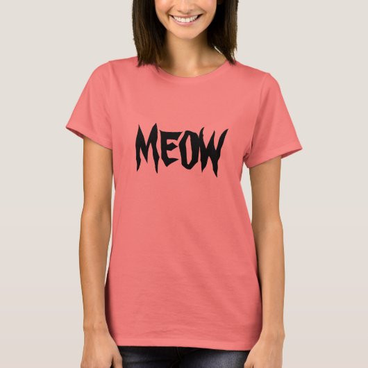 MEOW, T-shirt dames Ringer (Devant)