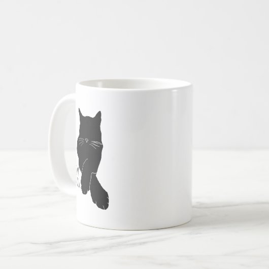 Meow voor nu Mok (Voorkant links)