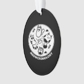 Meowcrobiology Microbiology Science Cat Lovers Ornament (voorkant)