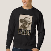 Meowdy Cat Shirt - Funny Mashup Meow and Howdy - C (Voorkant)
