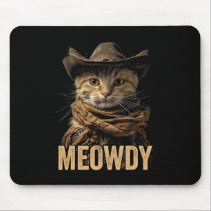 Meowdy Cat Shirt Meowdy Cowboy Cat Country Western Muismat