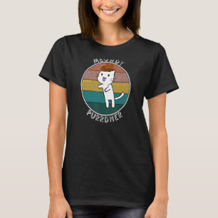Meowdy Purrdner Howdy Partner Pardner Cat T-shirt