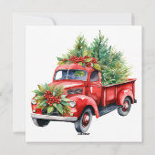 Meowe Noël, Carte de voeux de chat, Joyeux Noël (Dos)