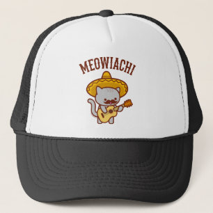 Meowiachi Cat Trucker Hat Trucker Pet