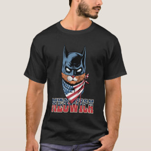 Meowica Kat 4 juli Kat - US Patriot Merica Ca T-shirt