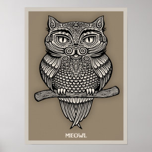 Meowl Poster