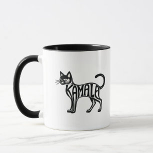 Meowmala Kamala kinderloze kattenvrouw Harris Mok