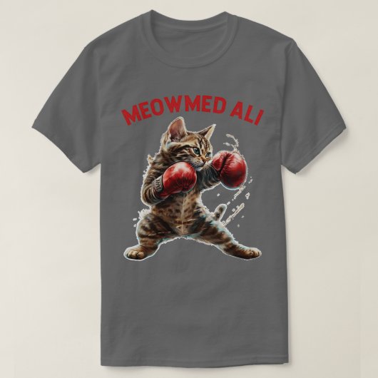 Meowmed Ali T-shirt (Design voorkant)