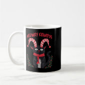 Meowry Krampus Funny Krampus Is Coming To Town Cat Koffiemok (Links)
