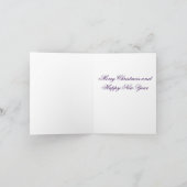 Meowry Xmas Feestdagen Kaart (Binnen)