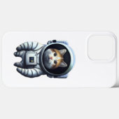 Meowstronaut Funny Astronaut Cat Lovers T-Shirt Case-Mate iPhone Case (Achterkant (horizontaal))