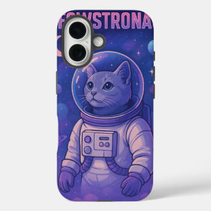 Meowstronaut mignon coque iphone - Drôle Space Cha