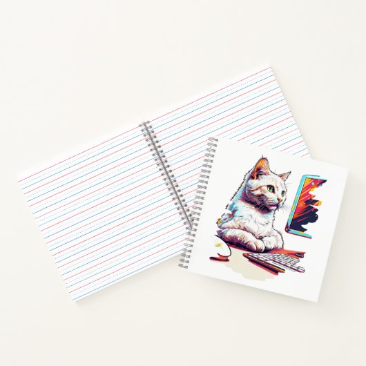 Meowtastic Coder Notitieboek (Binnen)