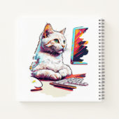 Meowtastic Coder Notitieboek (Achterkant)