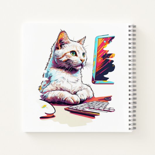 Meowtastic Coder Notitieboek (Achterkant)