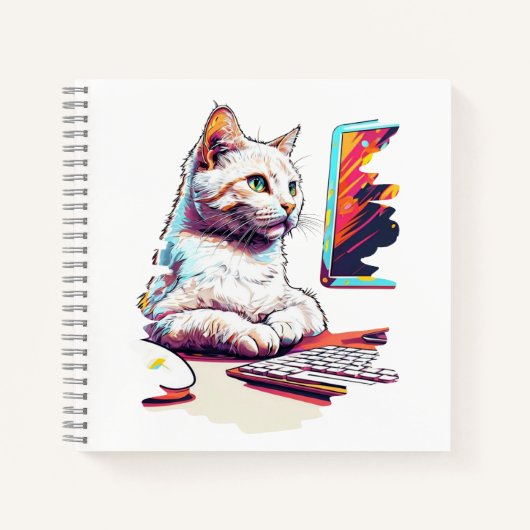 Meowtastic Coder Notitieboek (Voorkant)