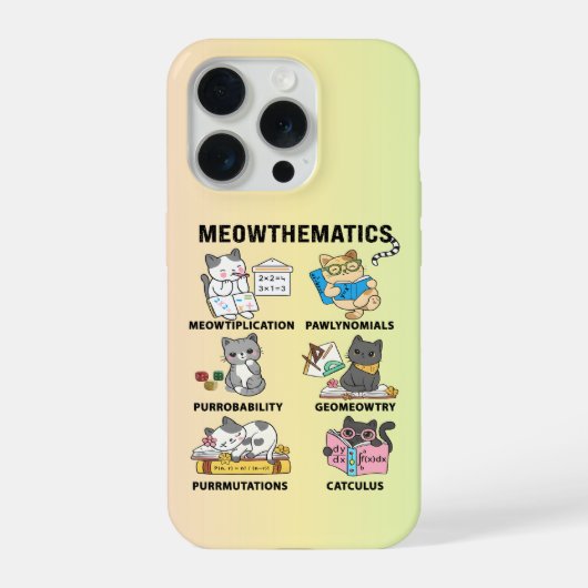 Meowthematics Funny Math Cat Puns For Math Lovers (Verso)