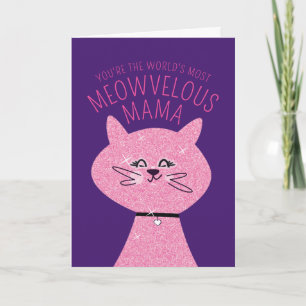 Meowvelous Mama Cat Kaart