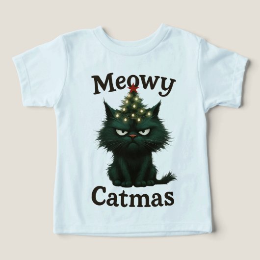 Meowy Catmas Chat lunatique (Design Recto)