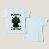 Meowy Catmas Chat lunatique (Design Recto & Verso)