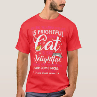 Meowy Catmas Grappige Kerst Katten Eigenaar Gift T-shirt