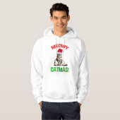Meowy Catmas. Hoodie (Voorkant volledig)