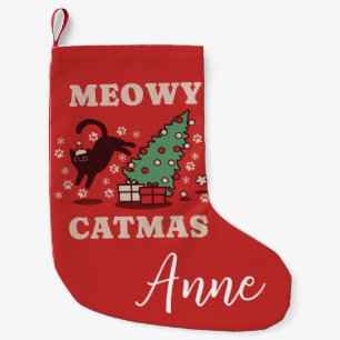 Meowy Catmas Kleine Kerstsok