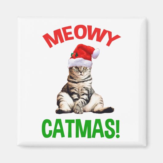 Meowy Catmas. Magneet (Voorkant)
