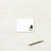 Meowy Catmas Post-it® Notes (Op bureau)