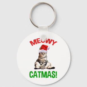 Meowy Catmas. Sleutelhanger