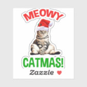 Meowy Catmas. Sticker (Vel)
