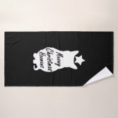 MEOWY Christmas (Serviette de bain)