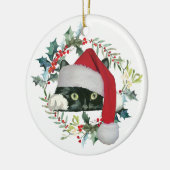 Meowy Christmas cat Christmas tree ornament (Links)