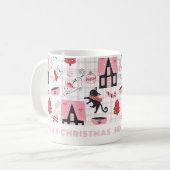 Meowy Christmas Chat Mug (Devant gauche)