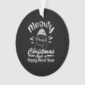 Meowy Christmas et A Happy Meow Year (devant)