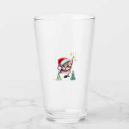 Meowy Christmas! Glas