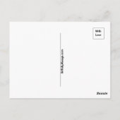 Meowy Christmas Holiday Briefkaart (Achterkant)