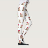 Meowy Christmas Kittens Leggings (Droite)