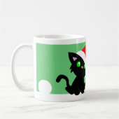 Meowy Christmas Kitty Mug (Gauche)