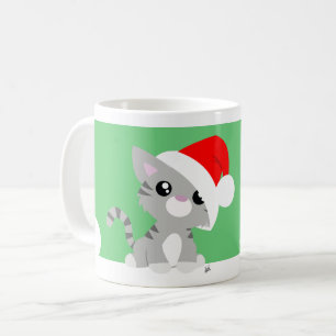 Meowy Christmas Kitty Mug