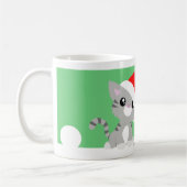 Meowy Christmas Kitty Mug (Gauche)