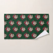 Meowy Christmas Maine Coon Cat  Bad Handdoek (Handdoek)