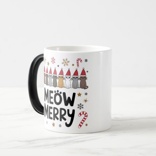 Meowy Joyeux Catmas Mug (Devant gauche)